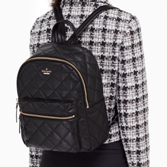 Nwt Emerson place ginnie leather black backpack - Picture 2 of 4